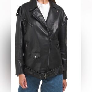 Hudson Oversized Moto Jacket NWT
